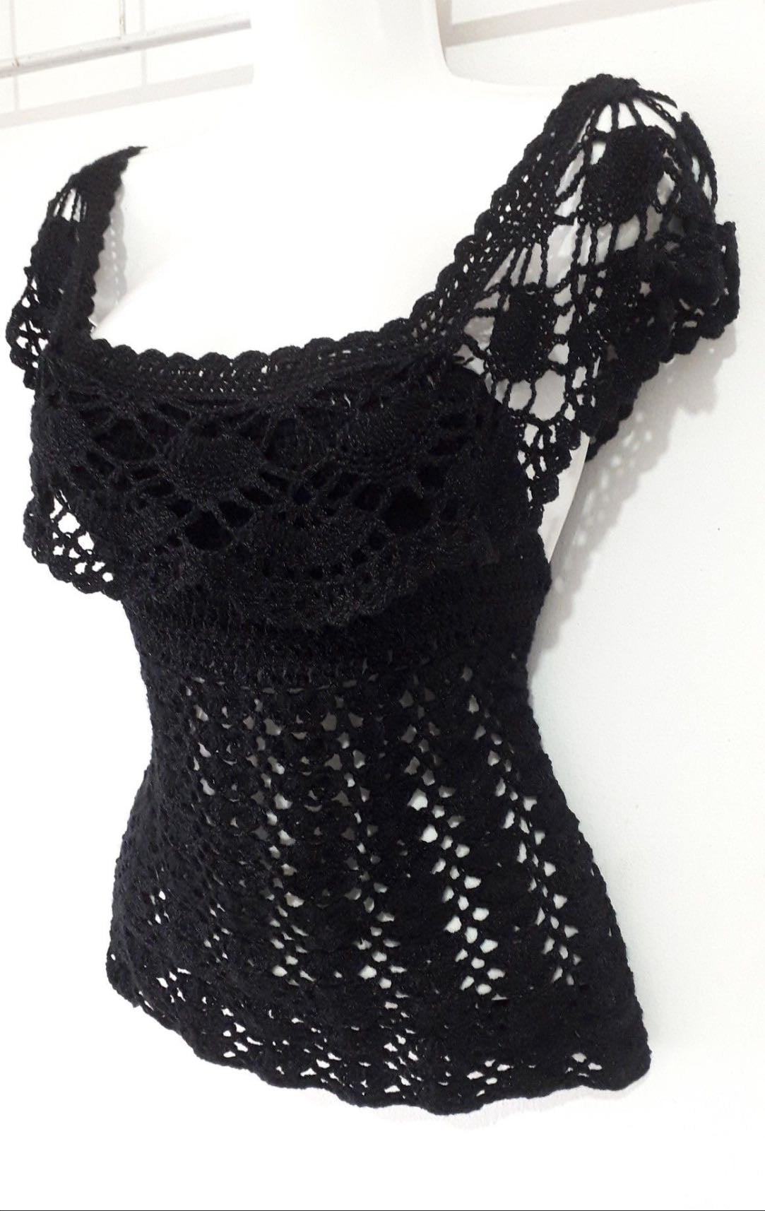lacy cap sleeve top