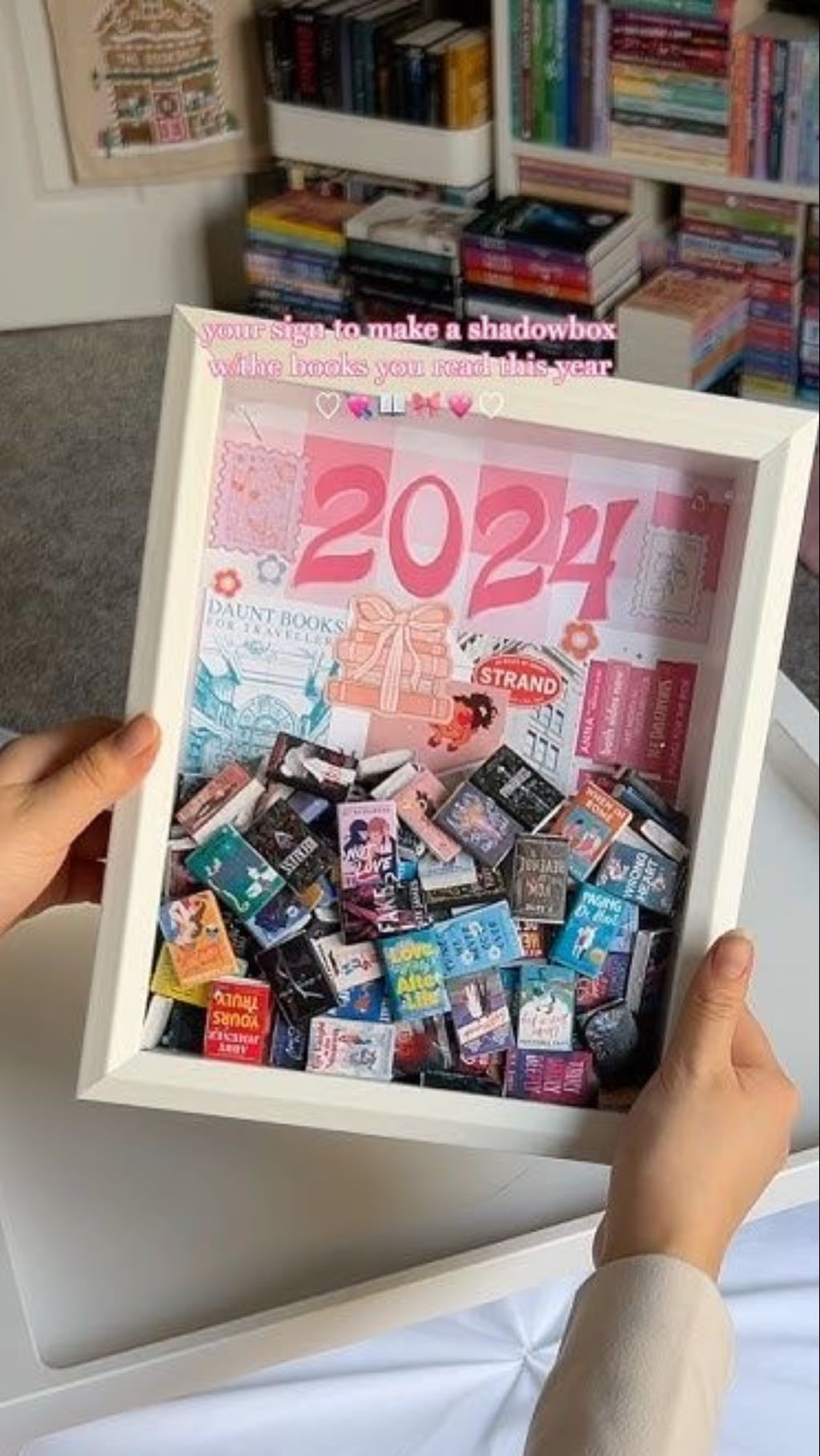 books shadow box