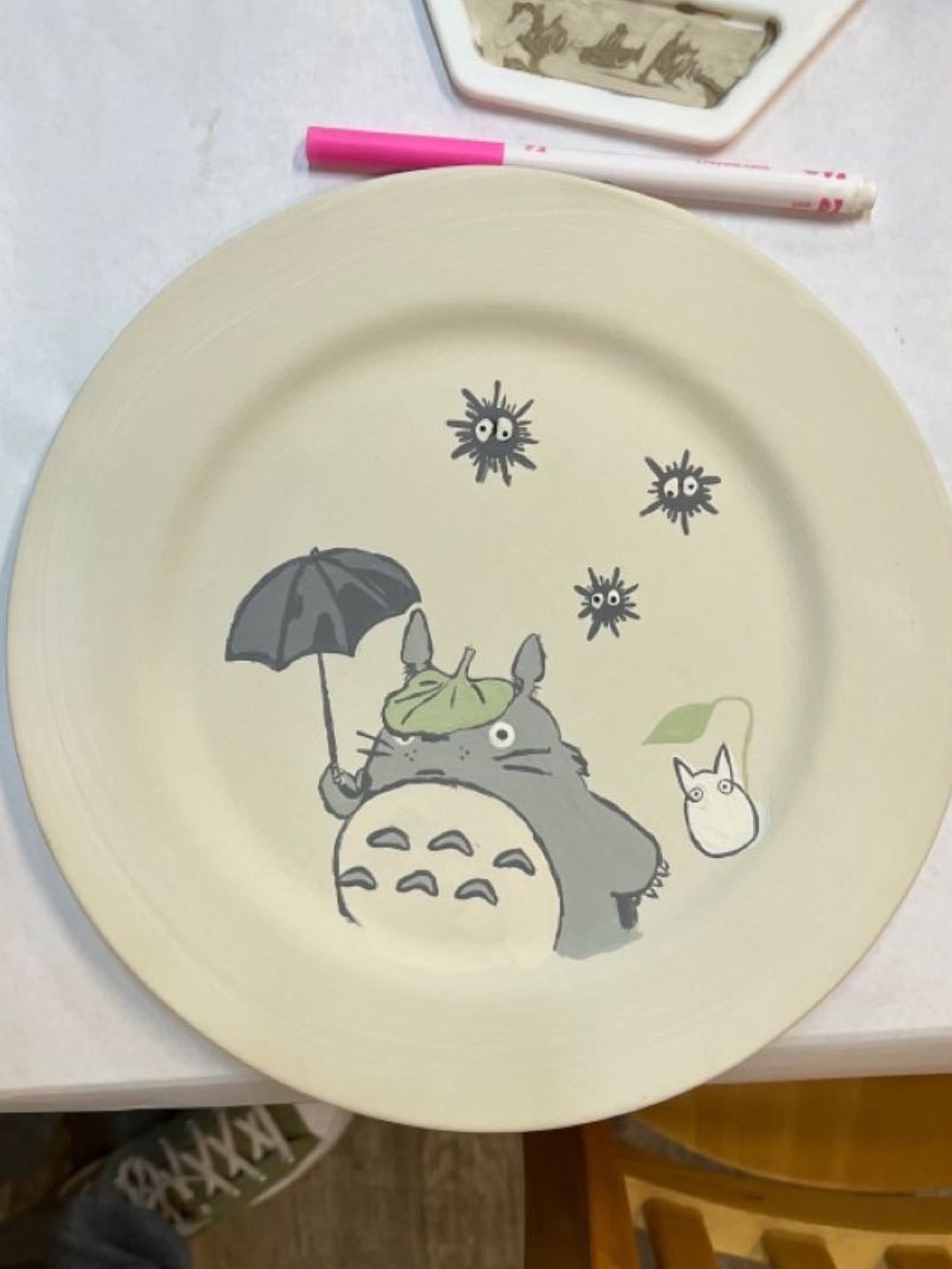 clay plate