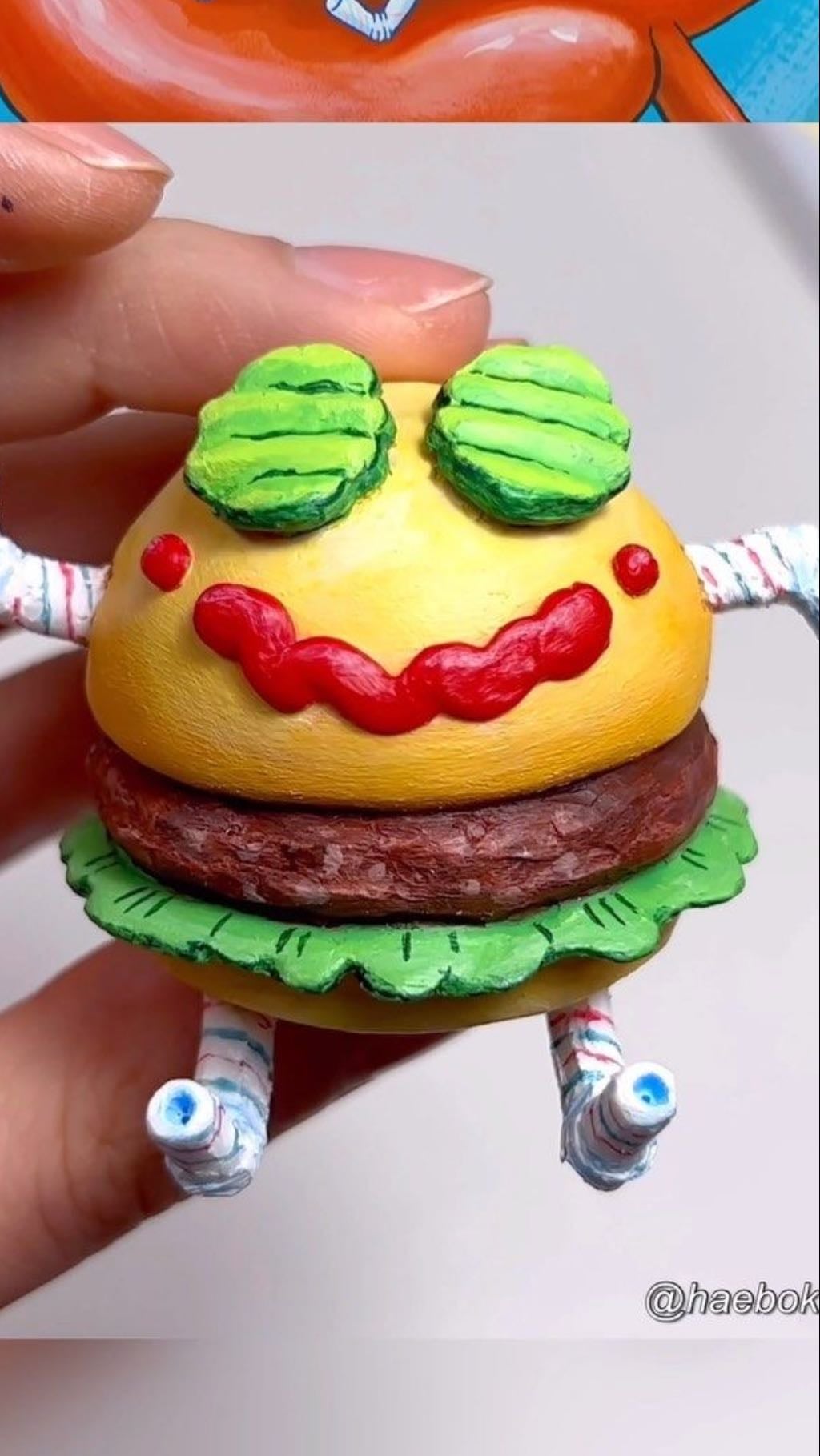 clay krabby friend