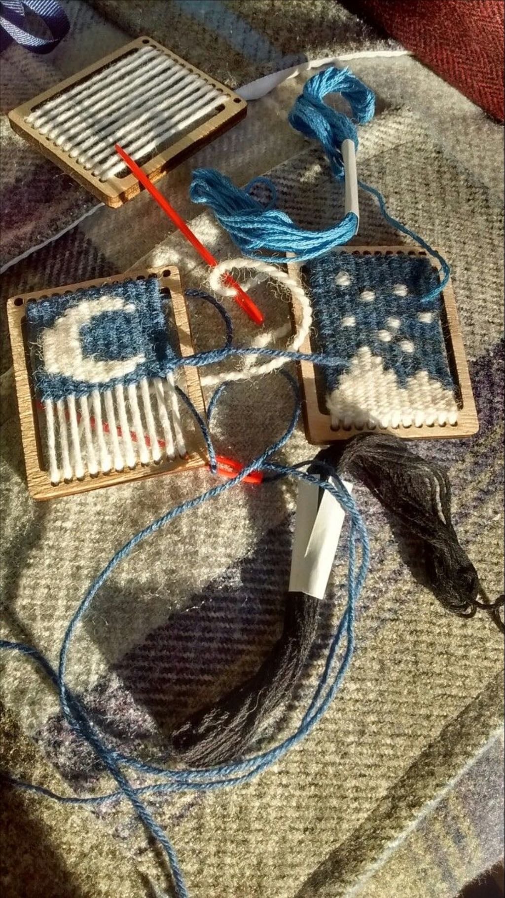 mini weavings