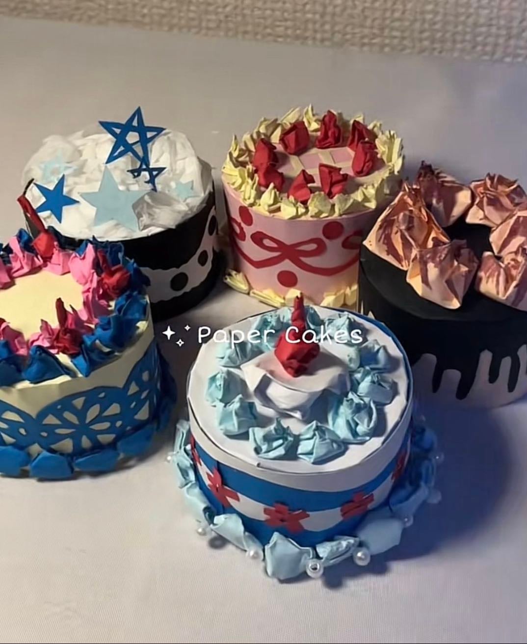 cake box - can use: pringles can