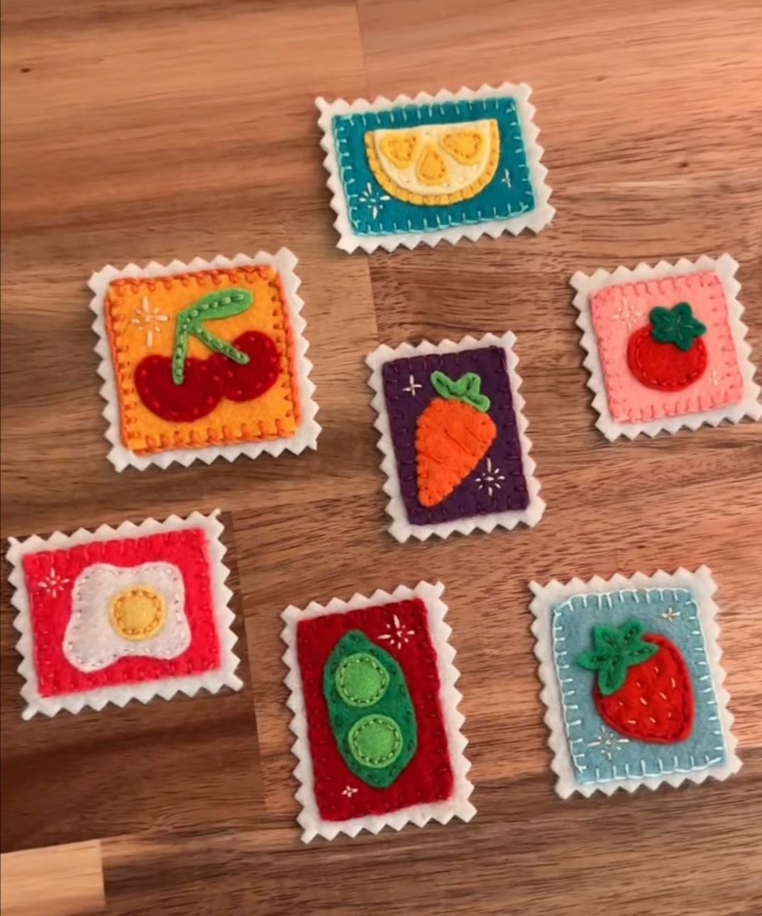 felt stamps