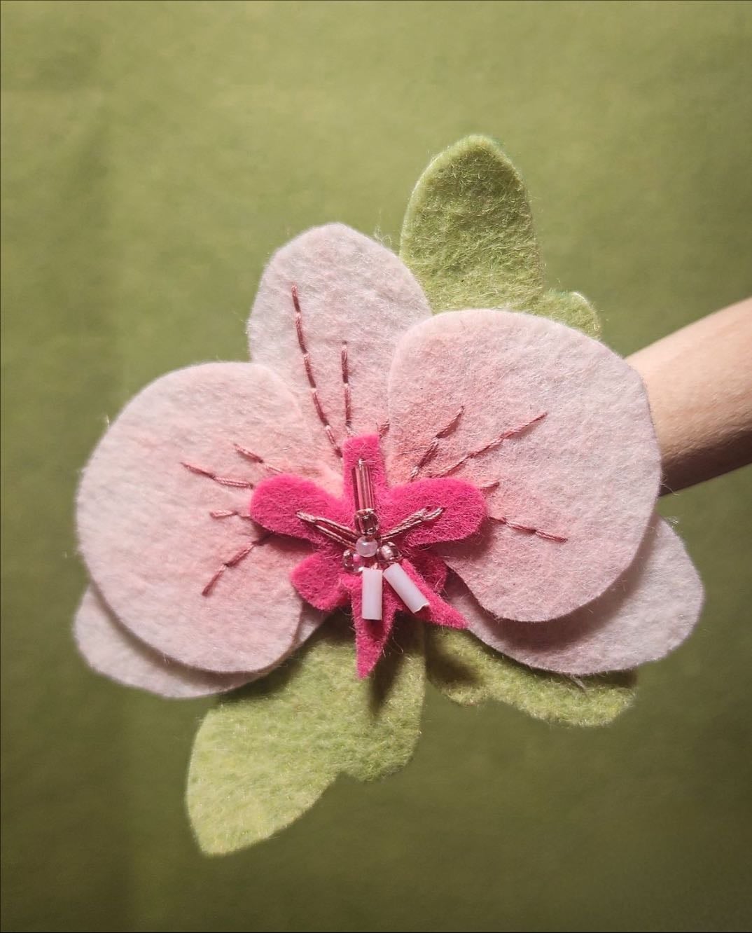 felt flower