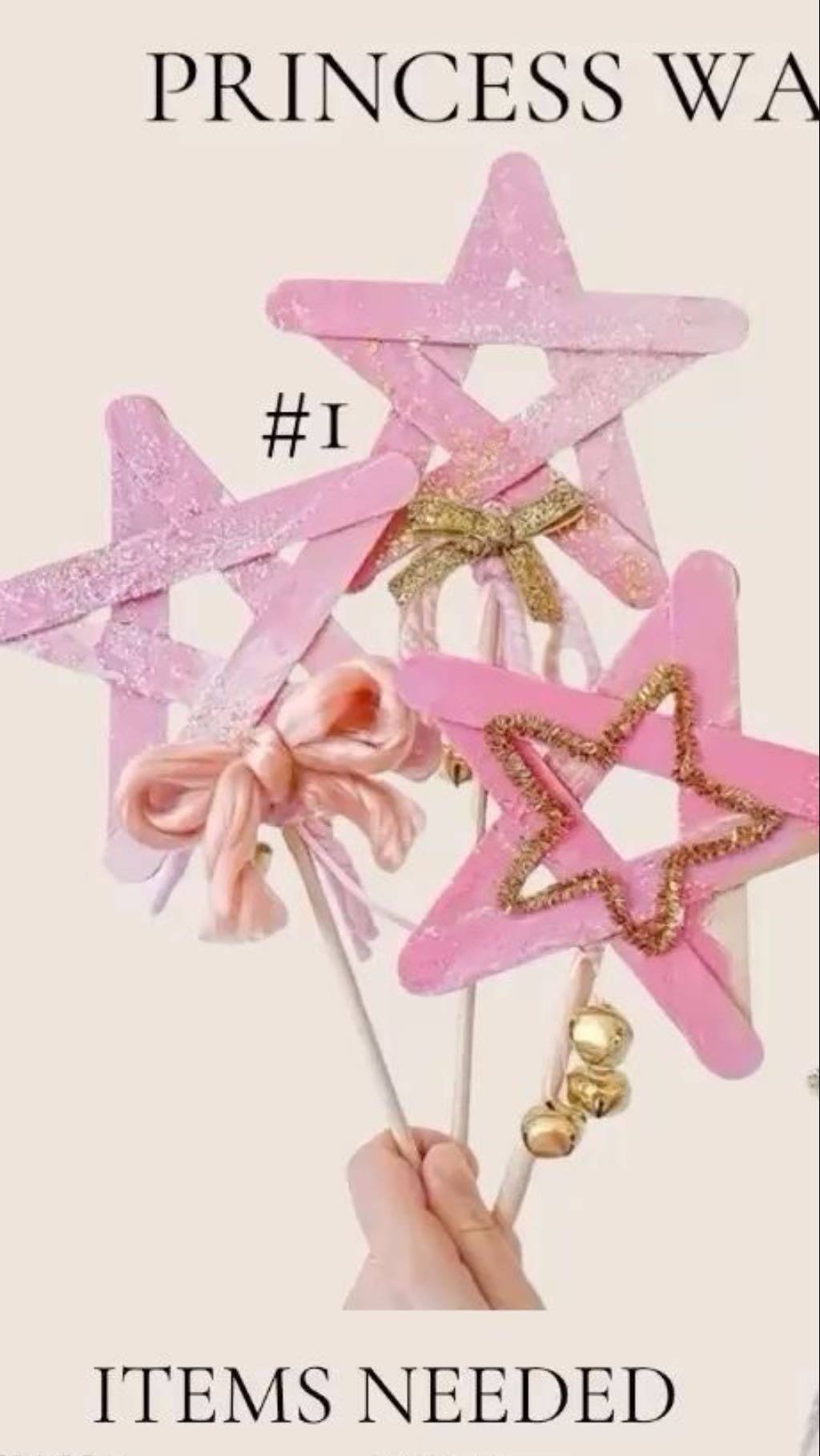 lollipop stick wands