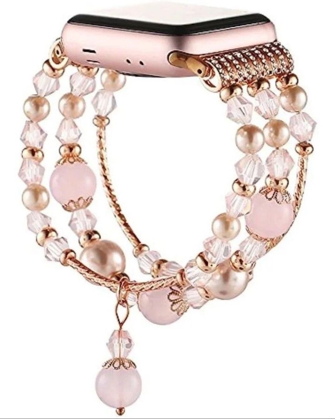 beaded watch band