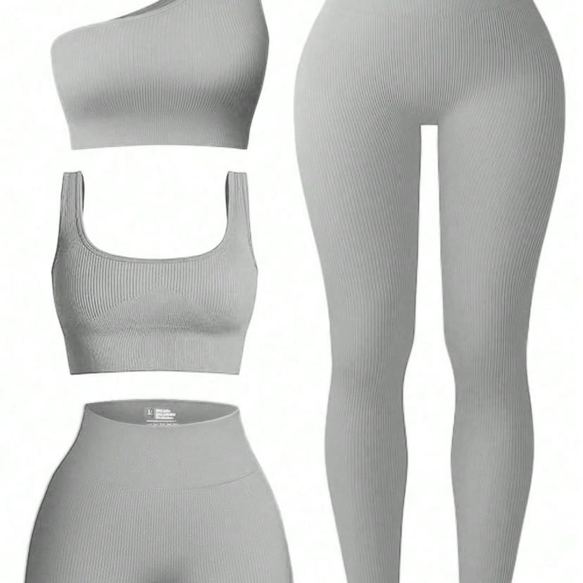 4 Piezas Gris Gym - http://api-shein.shein.com/h5/sharejump/appjump?link=l8ACmQODsWt_8&localcountry=MX&url_from=GM74148077900