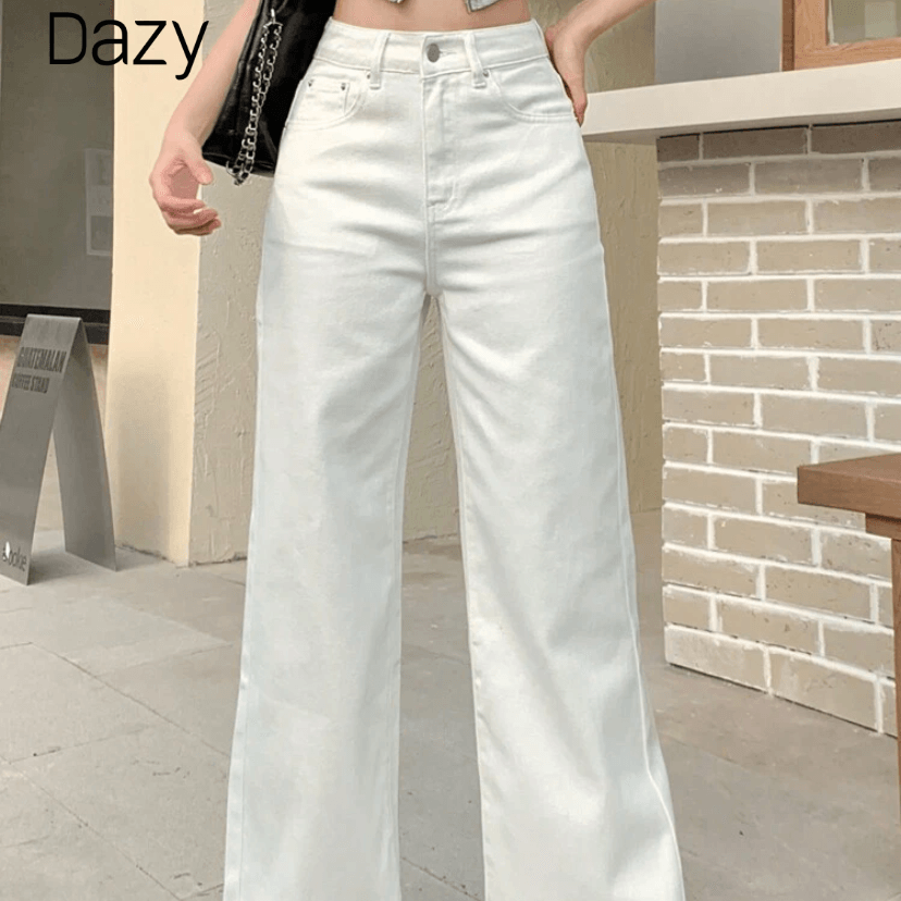 Pantalón De Mezclilla Blanco - http://api-shein.shein.com/h5/sharejump/appjump?link=l8wFbzRWAuo_8&localcountry=MX&url_from=GM74148077900