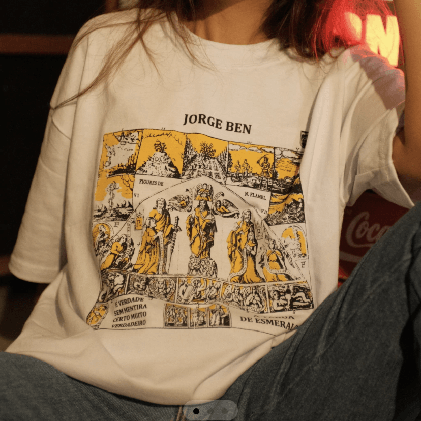 camiseta versevoid tábua de esmeralda