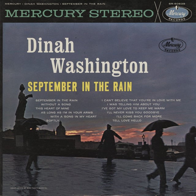 September In The Rain - Song · Dinah Washington