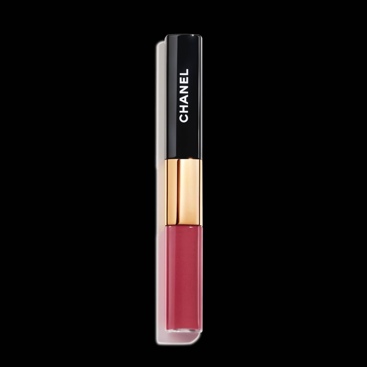 Chanel - Labial Dúo Le Rouge Dúo Ultra - Amo súper cute tiene un lado de gloss