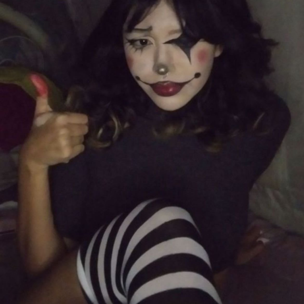 :}