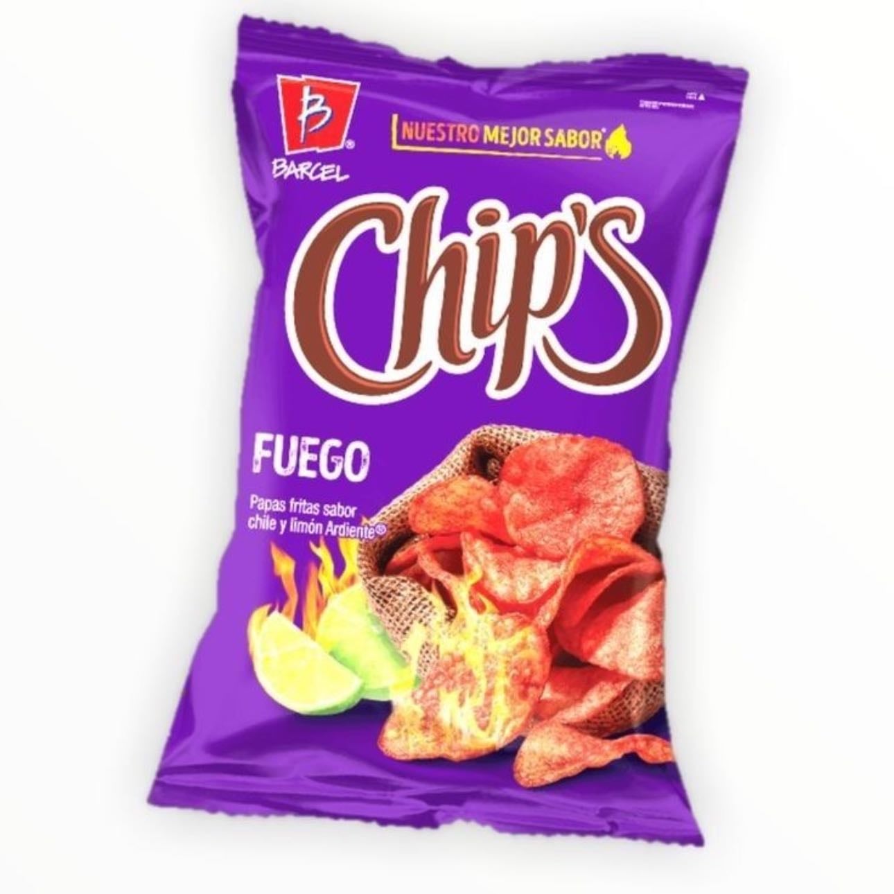 Chips moradas