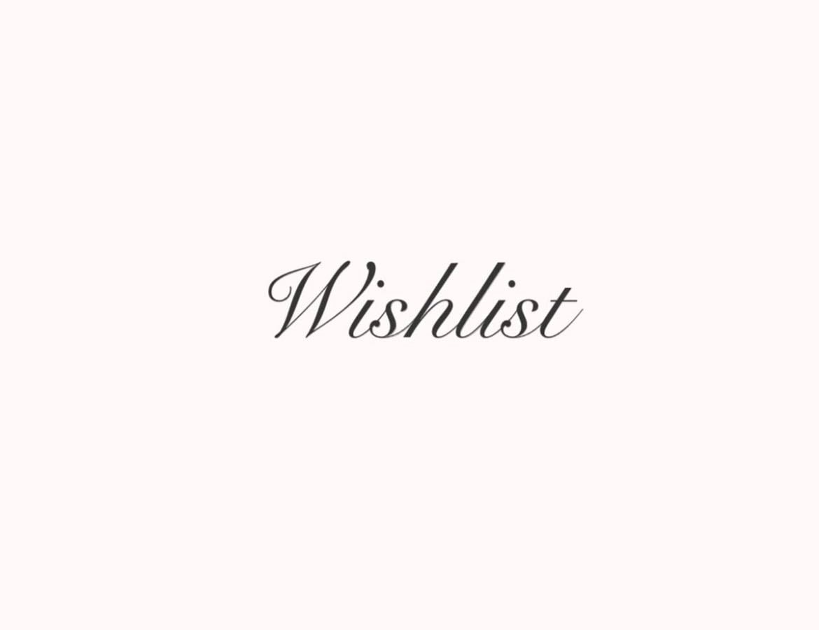 Wish list 🍸 - Products hypelist by Angelina Polanco