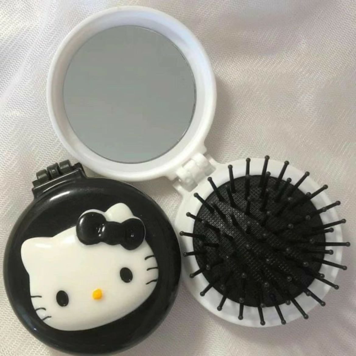 Espejo y cepillo