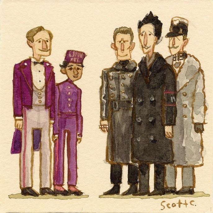 The Grand Budapest Hotel - Wes Anderson · 2014