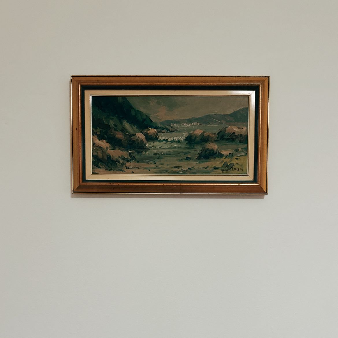 Quadro garimpado