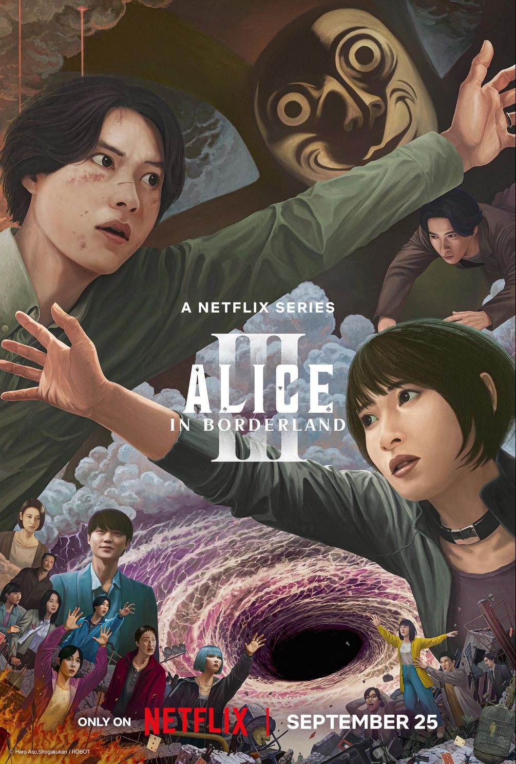 🇯🇵Alice in Borderland III - NETFLIX · 6 ep · 2025 · Thriller/Fantasy