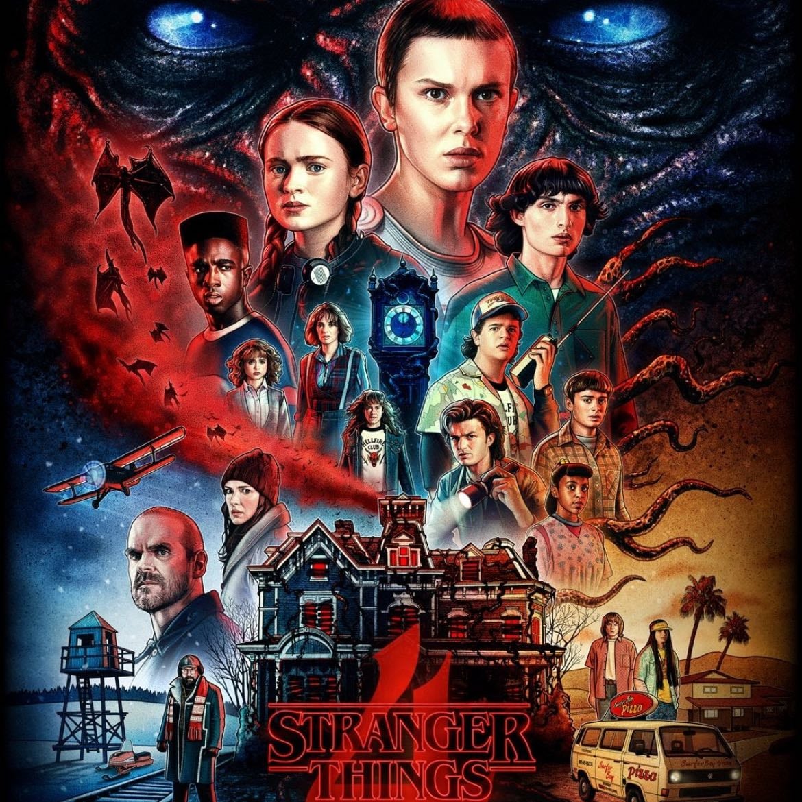 🇺🇸Stranger Things - NETFLIX · S1 2016 - S4 2021 · Sci-Fiction