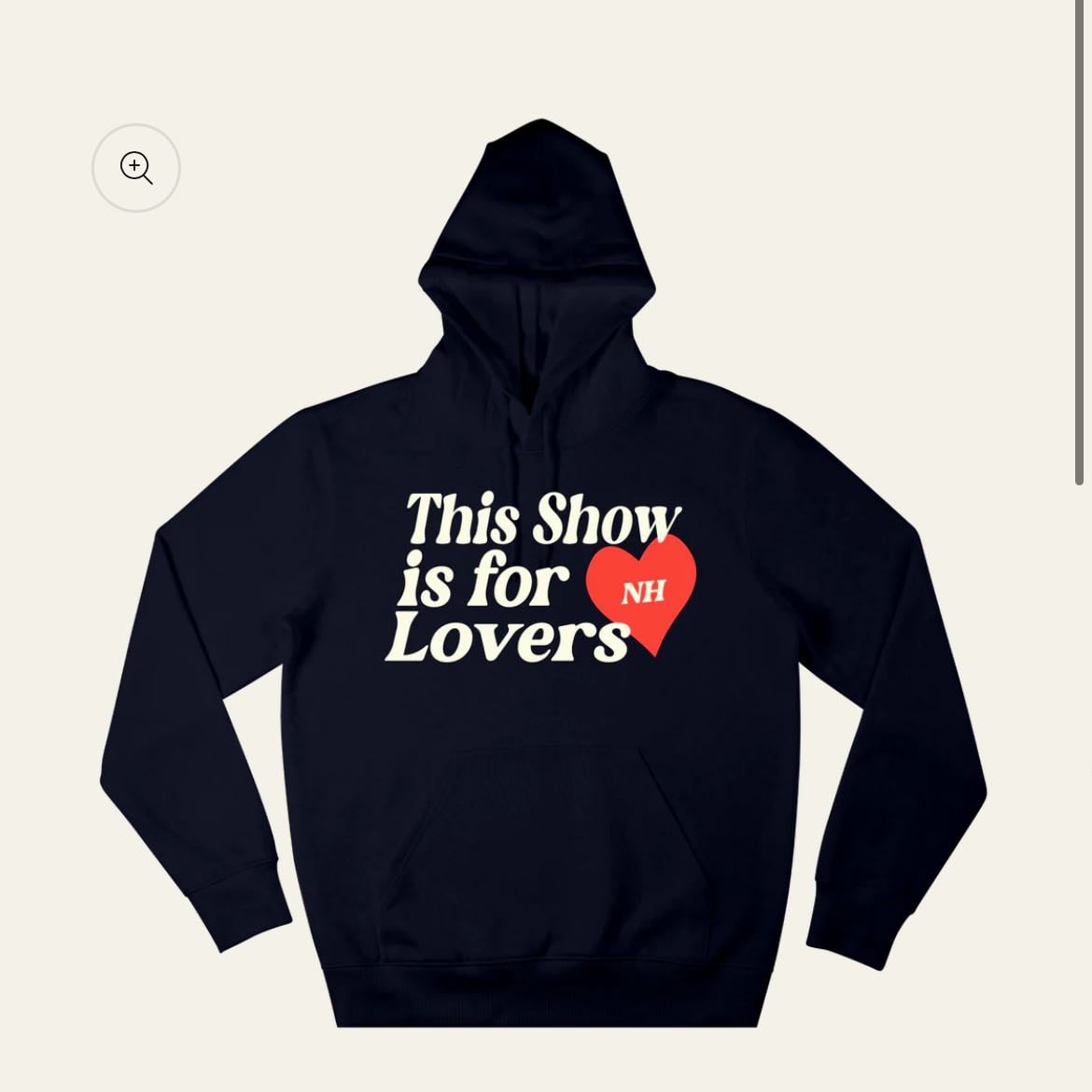 this show is for lovers hoodie - didn’t have my size:(