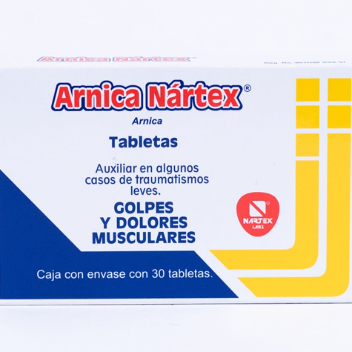 Tabletas de Arnica - Para la inflamación