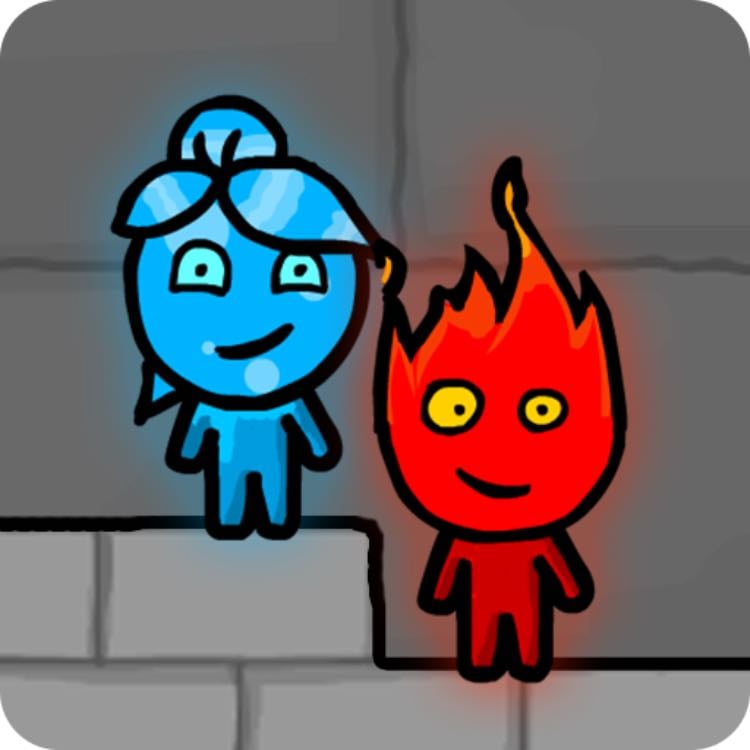 Lava boy and water girl