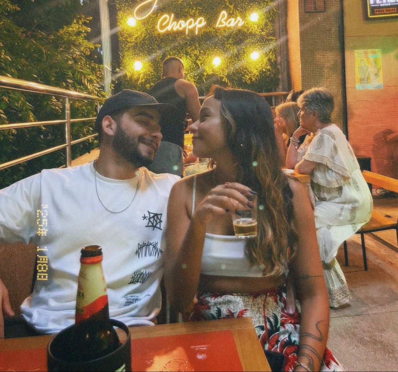 Com meu date por JF