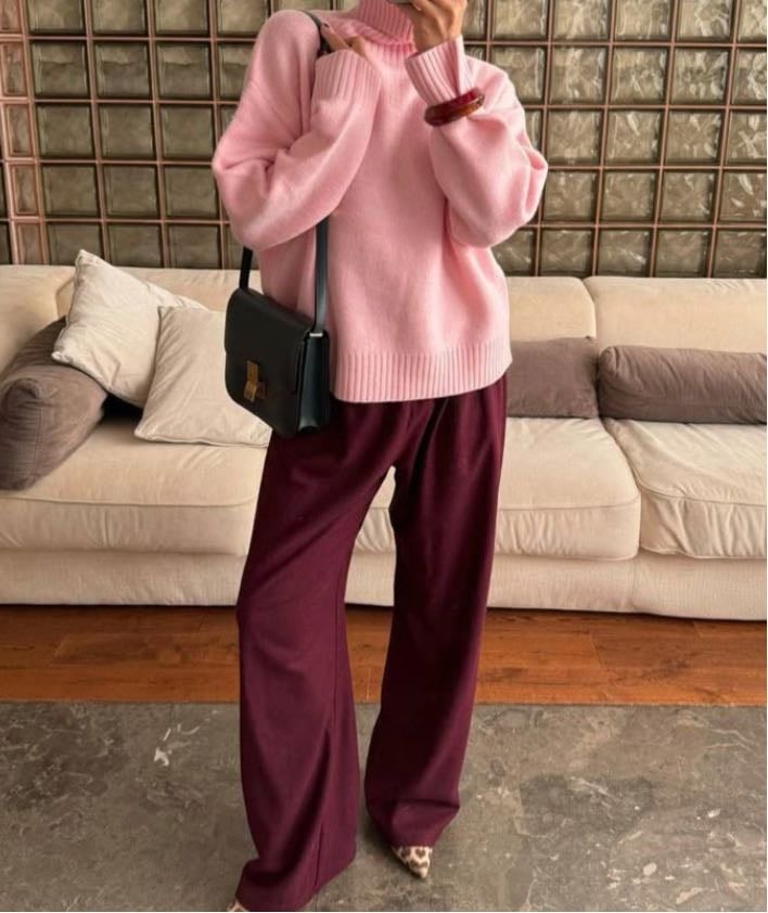 Burgundy and light pink - ๐๐ธ