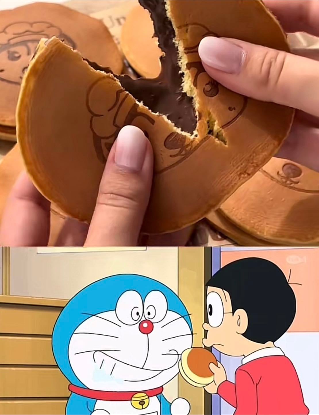 Panqueques - Dorayakis (doraemon)