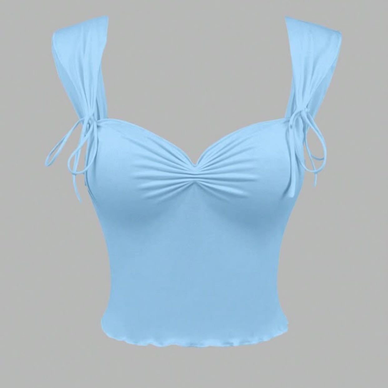 Blusa celeste