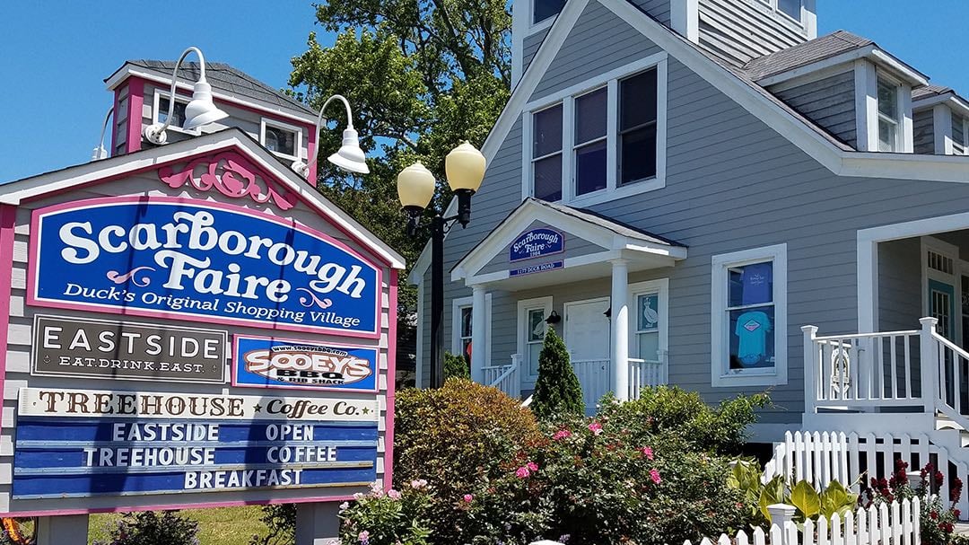 Scarborough Faire Shopping Village - 6 min walk
