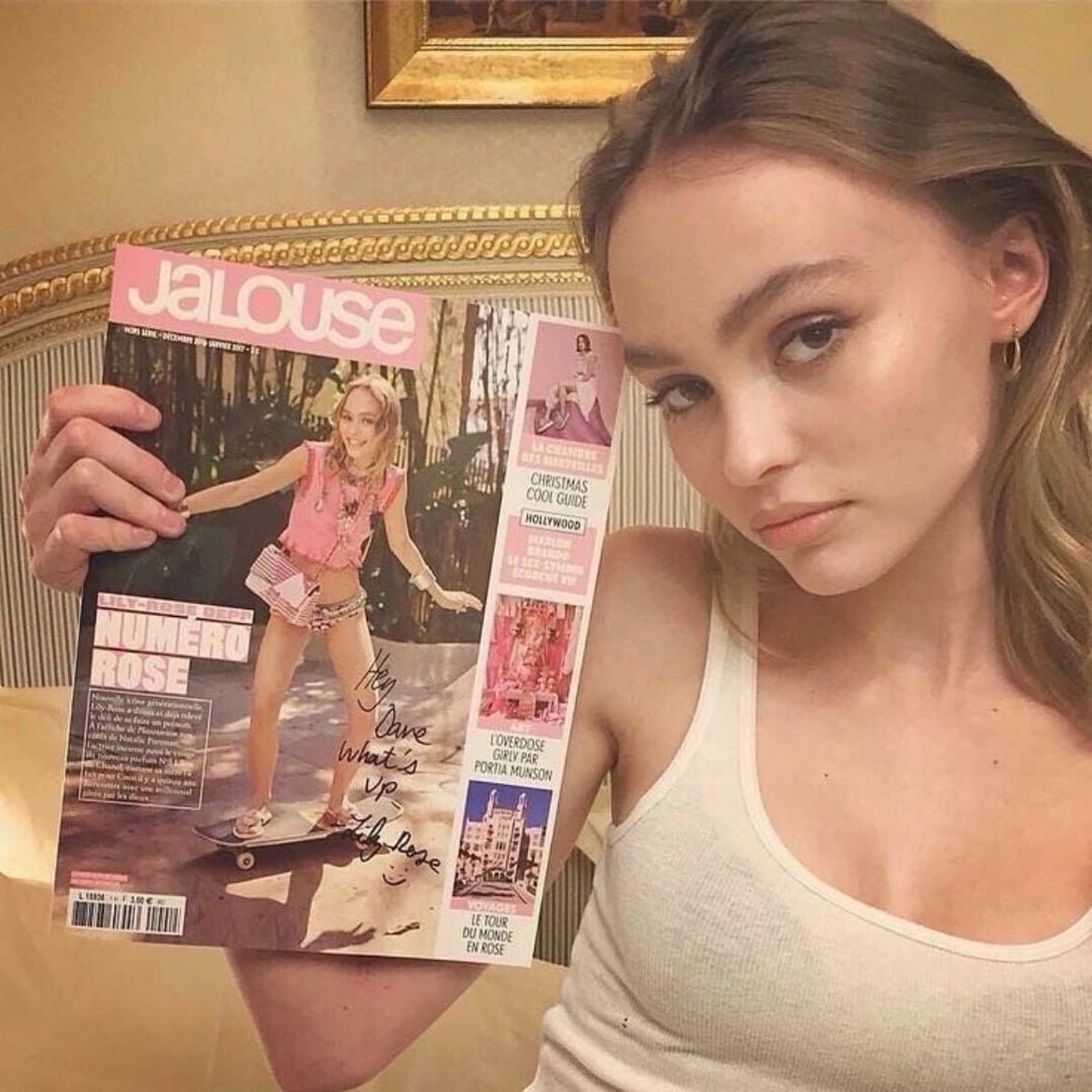 Lily Rose Depp - Wore elegant, modern looks mixing vintage charm with minimal, chic accessories.