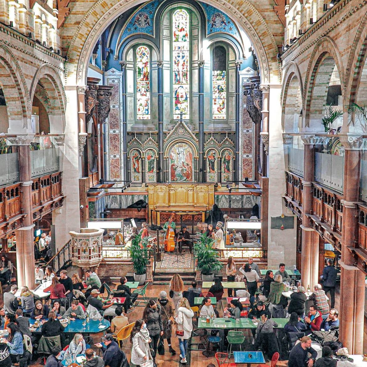 Mercato Metropolitano - Foodhall in a Church