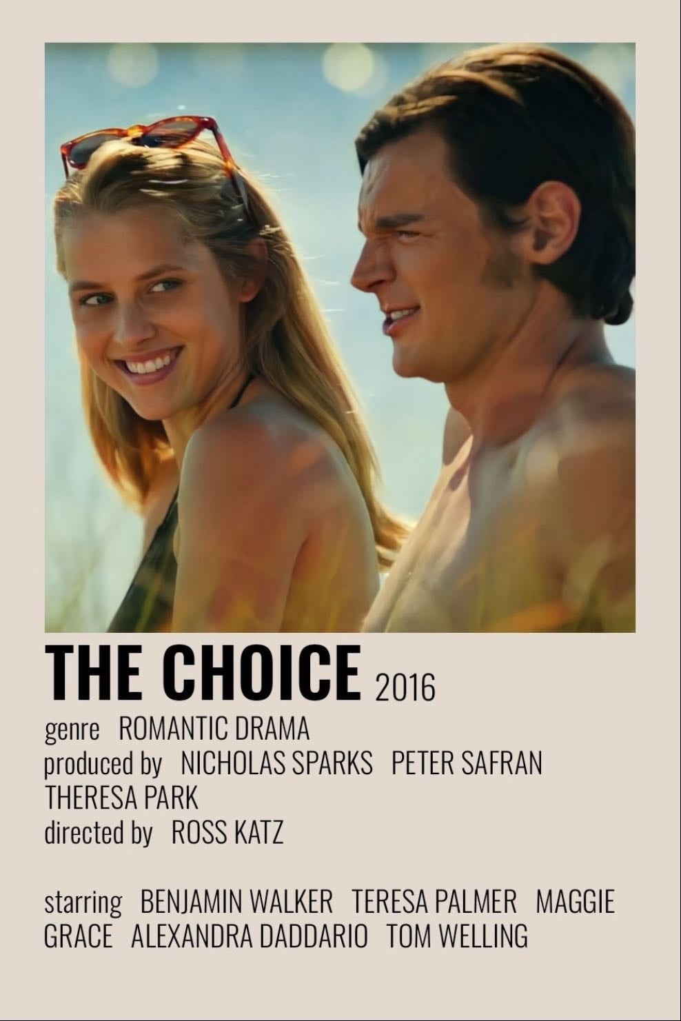 the choice - en nombre del amor