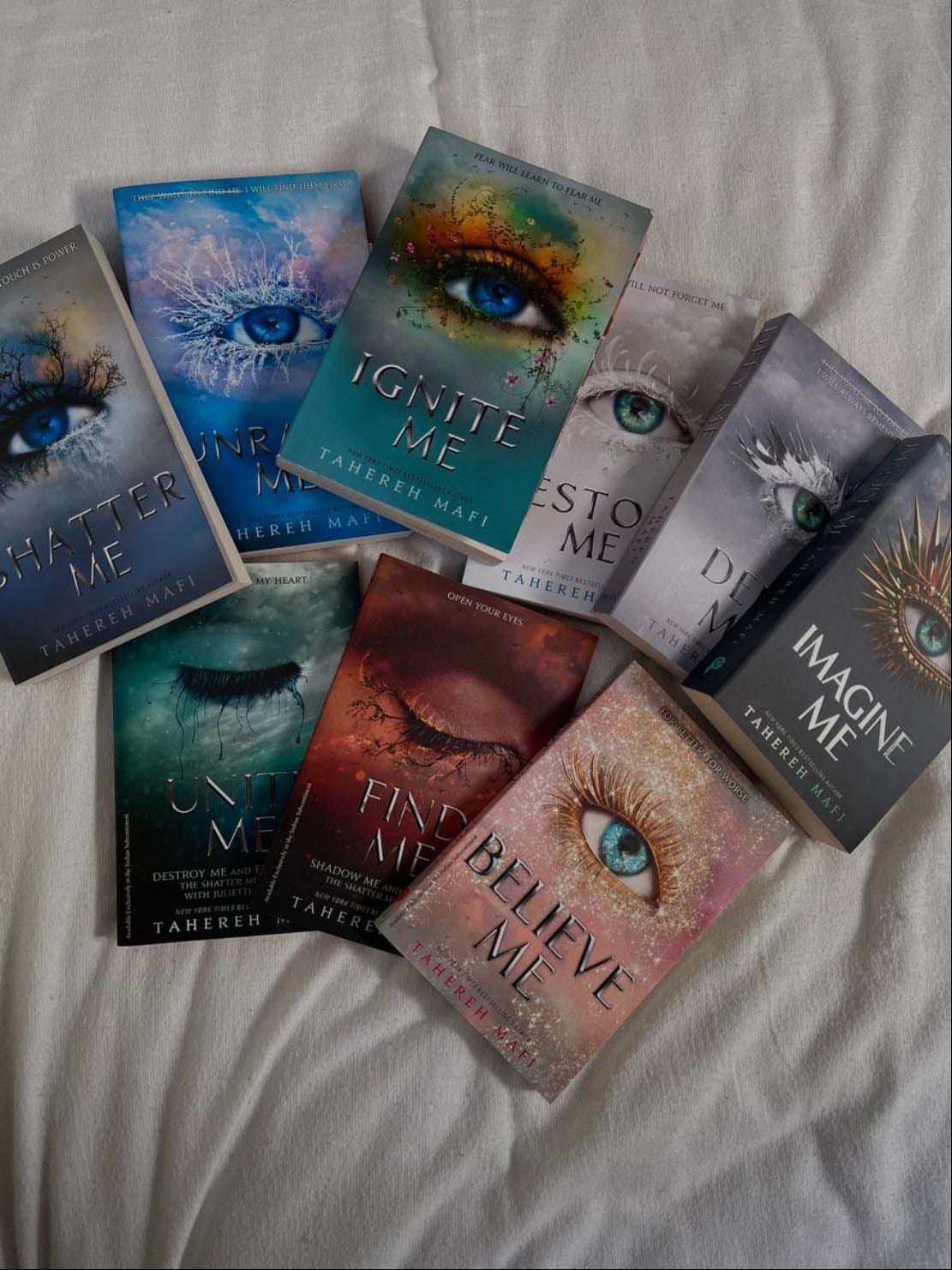 shatter me series - or the first of them