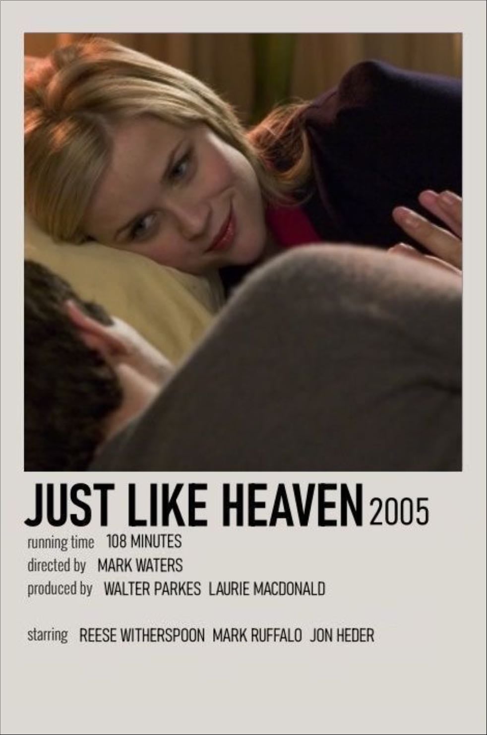 just like heaven - como si fuera cierto