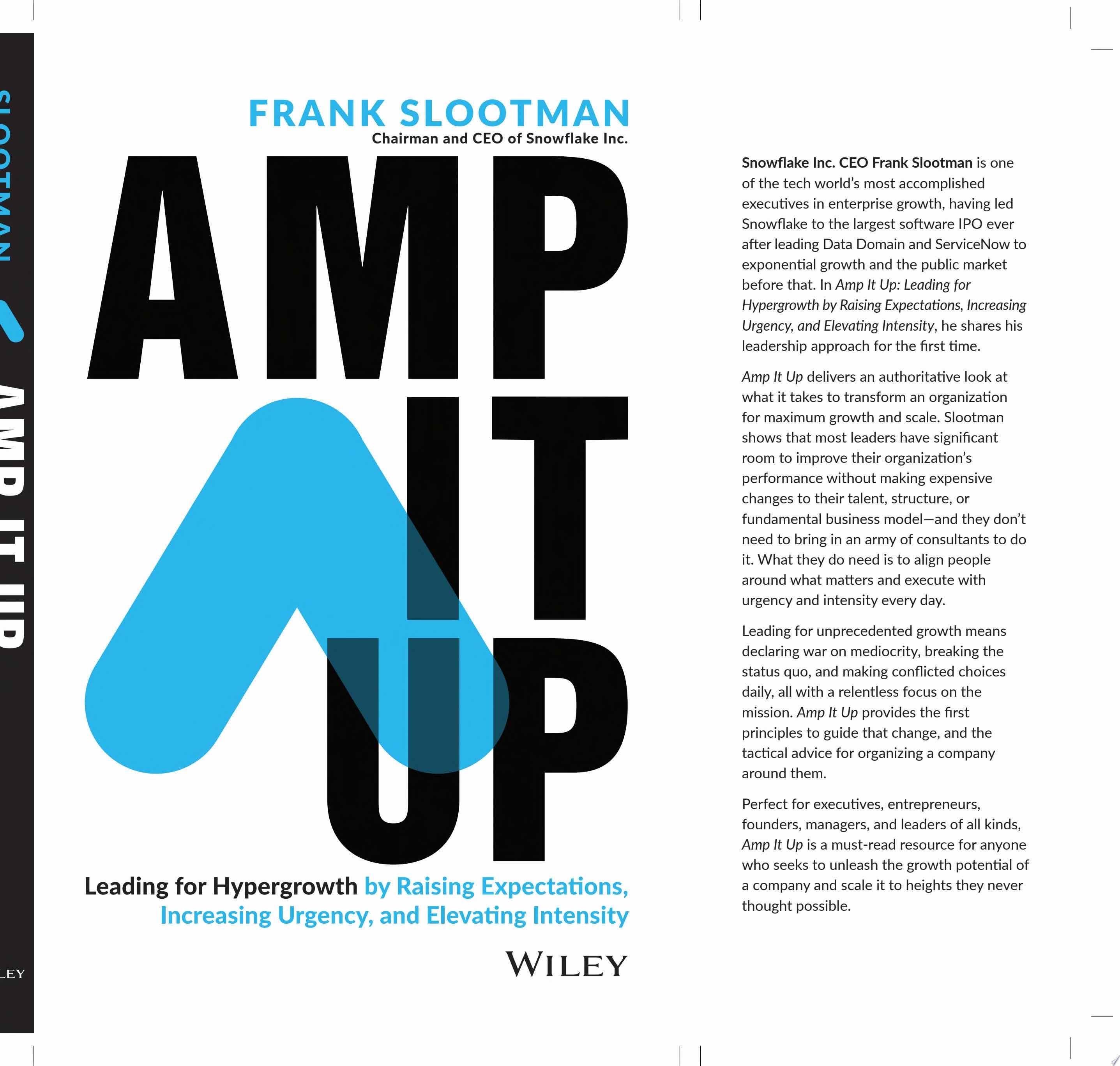 Amp It Up - Frank Slootman · 2022
