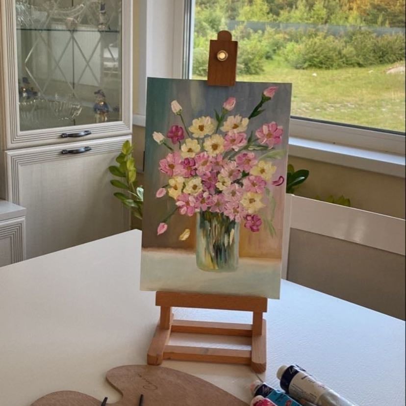 tarde de pintar - pintar es la cura para tus pensamientos intrusivos el arte terapia es lo mejor<3