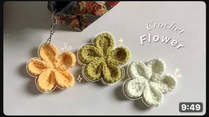 Flower Keychain