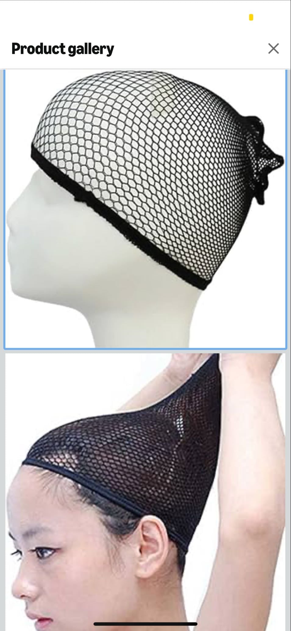 bonnet en filet