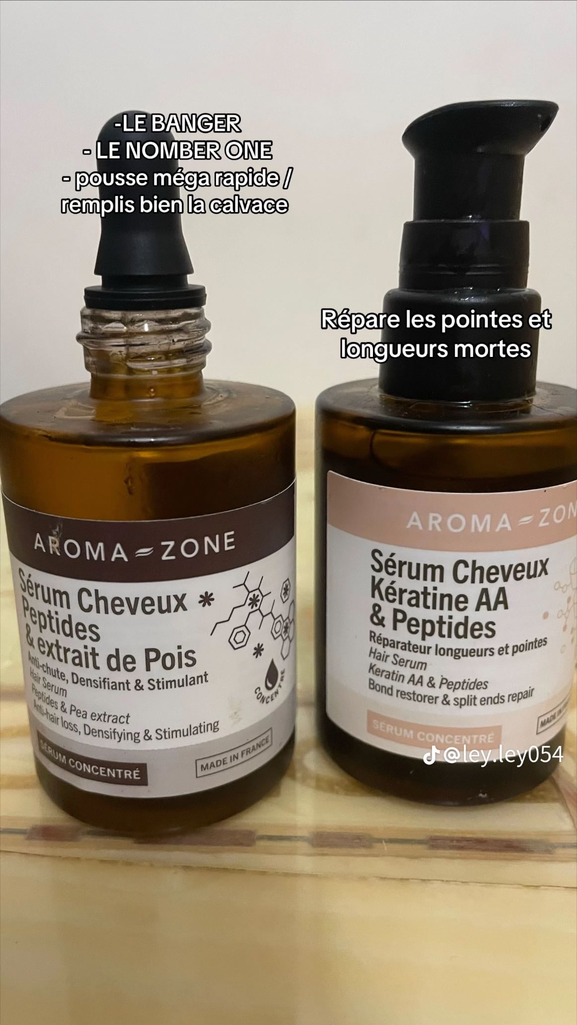 sérum aromazon cheveux