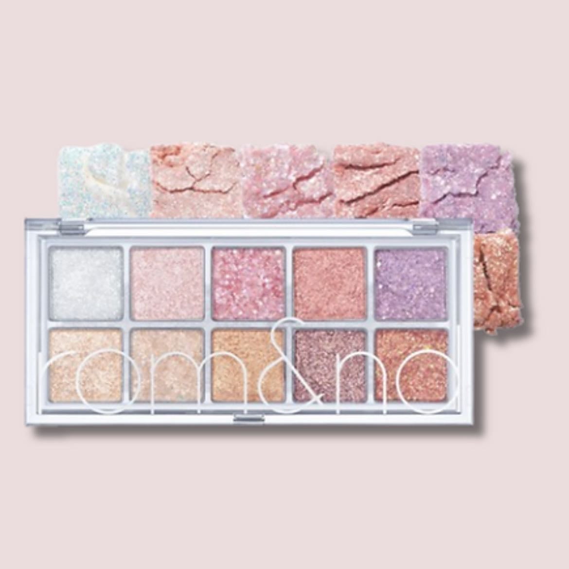 Rom&nd eyeshadow pallete - Ligth & glitter garden