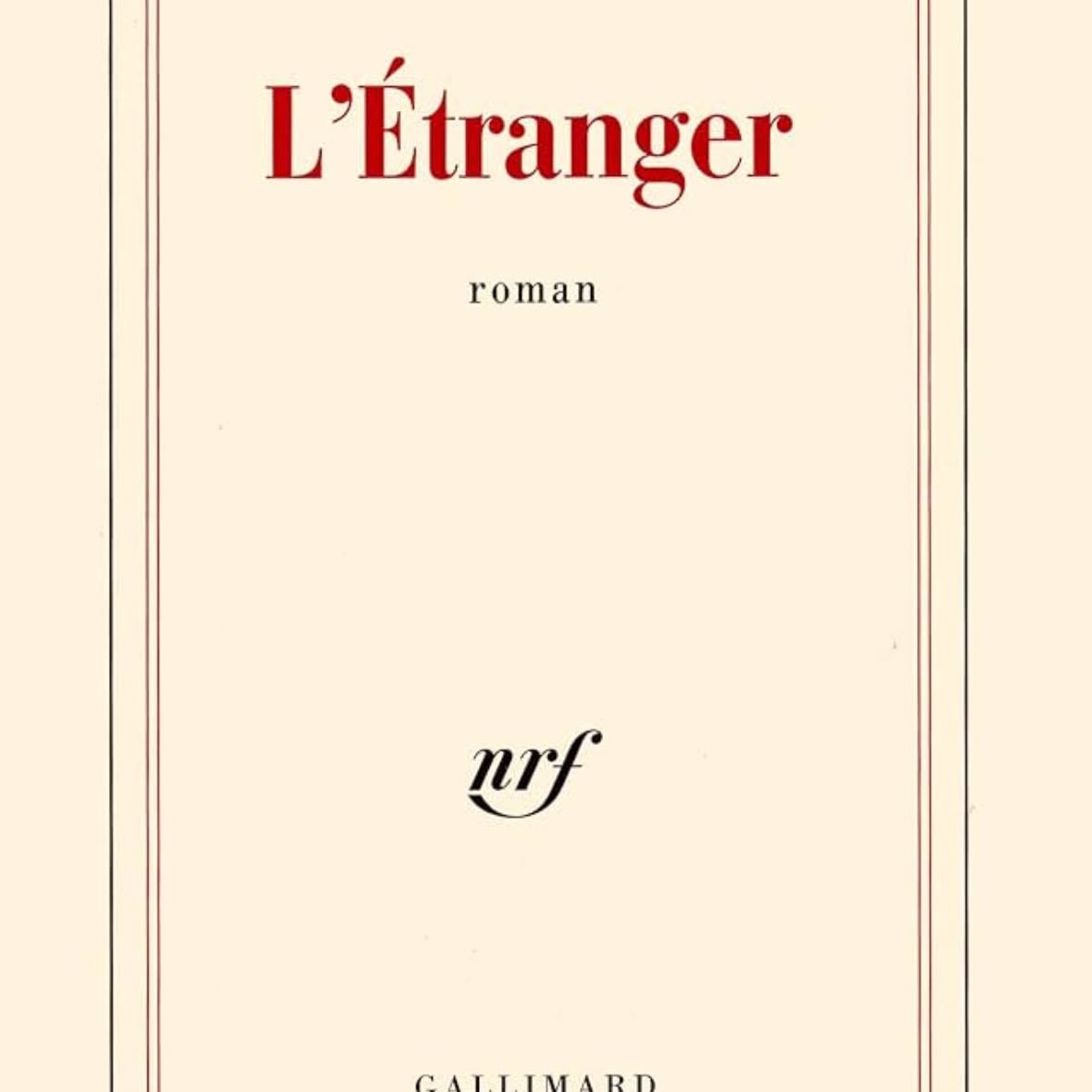 L’étranger - Albert Camus · 2016