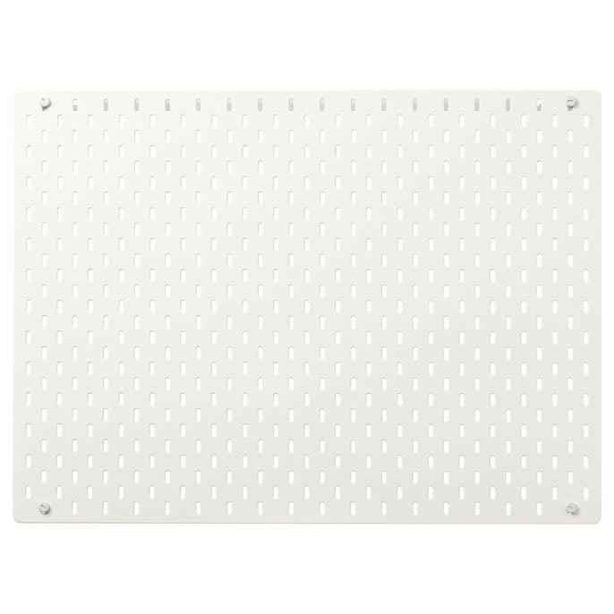 SKÅDIS スコーディス 有孔ボード, ホワイト, 76x56 cm - 2750円