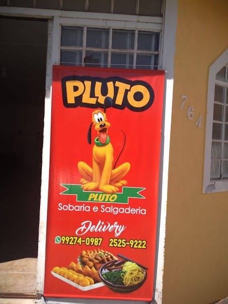 Pluto sobaria e salgaderia