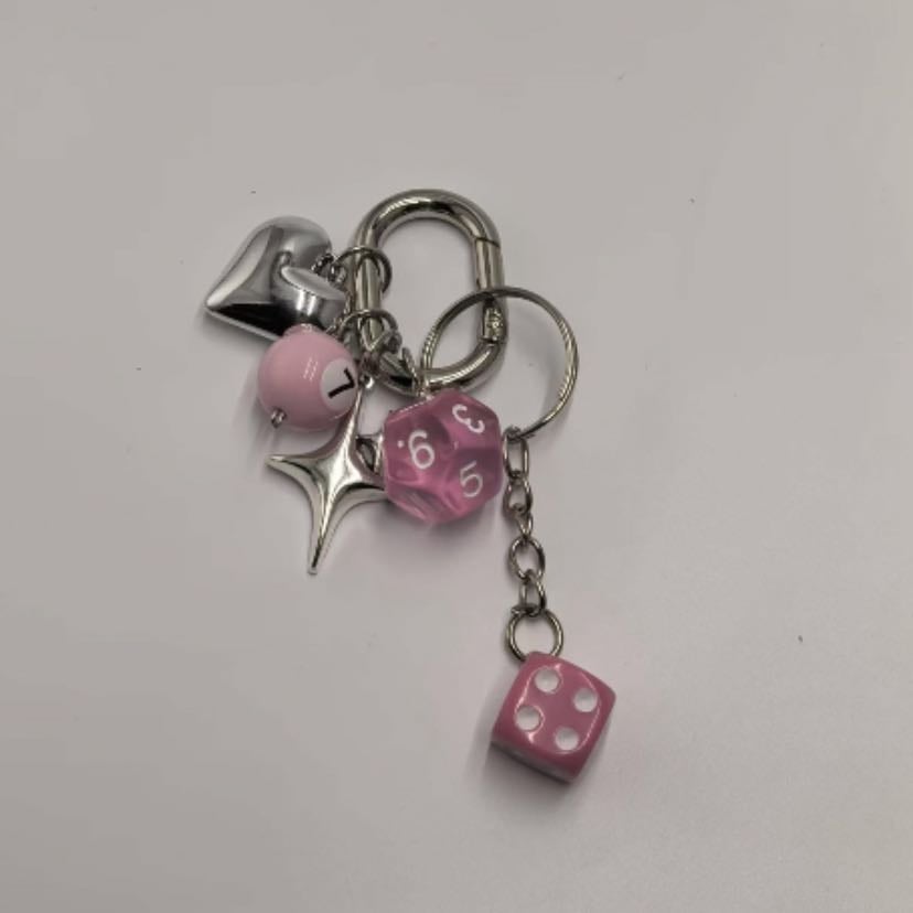 chaveiro soft gamer rosa - R$ 15,16
