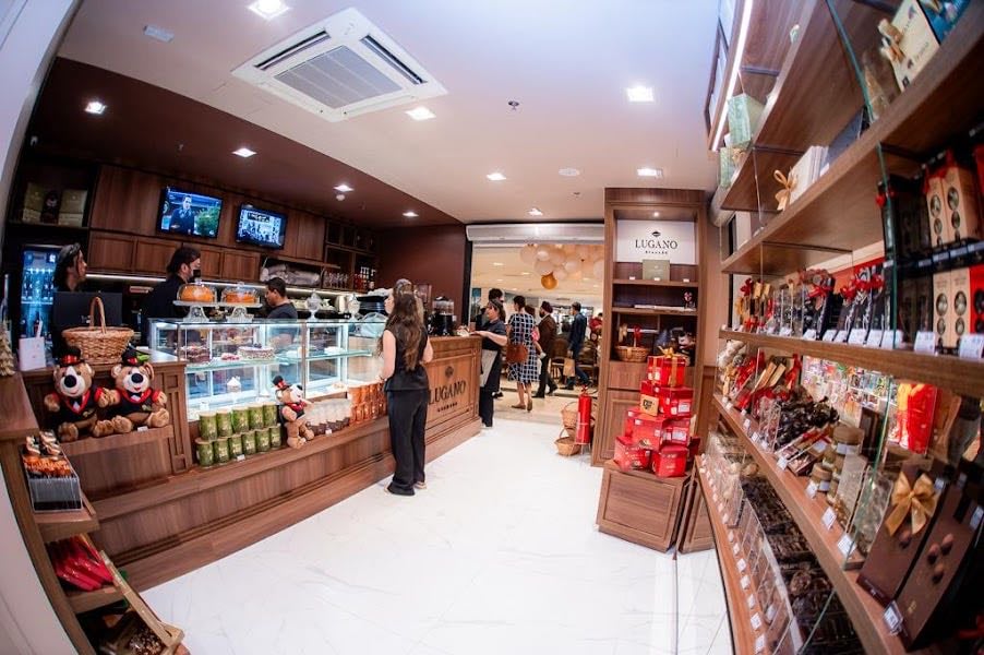 Lugano Cafeteria e Chocolataria - Shopping Conjunto Nacional