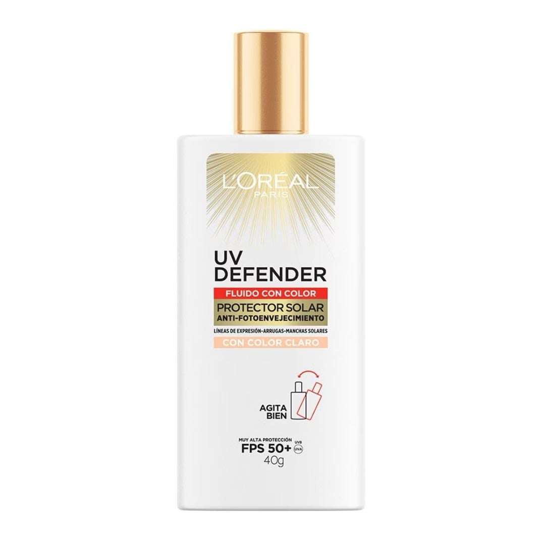 UV Defender - Fluido con Color - L'Oreal