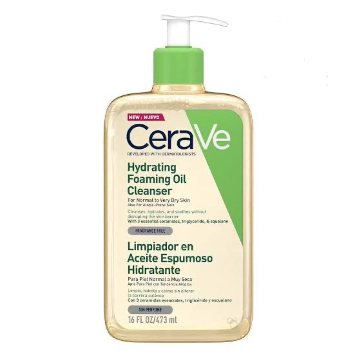 hydrating foaming oil cleanser - paso 1