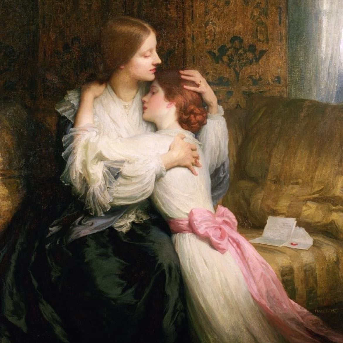 "a dog bites bone like a daughter bites her words"